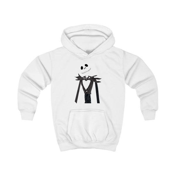 Jack Skellington Blue - TNBC Kids Hoodie White Front