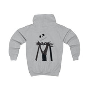 Jack Skellington Blue - TNBC Kids Hoodie 4