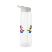 Mario And Luigi Clear Water Bottle 6