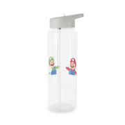Mario And Luigi Clear Water Bottle 7