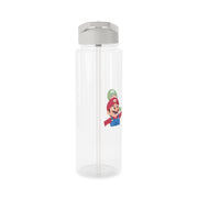 Mario And Luigi Clear Water Bottle 8