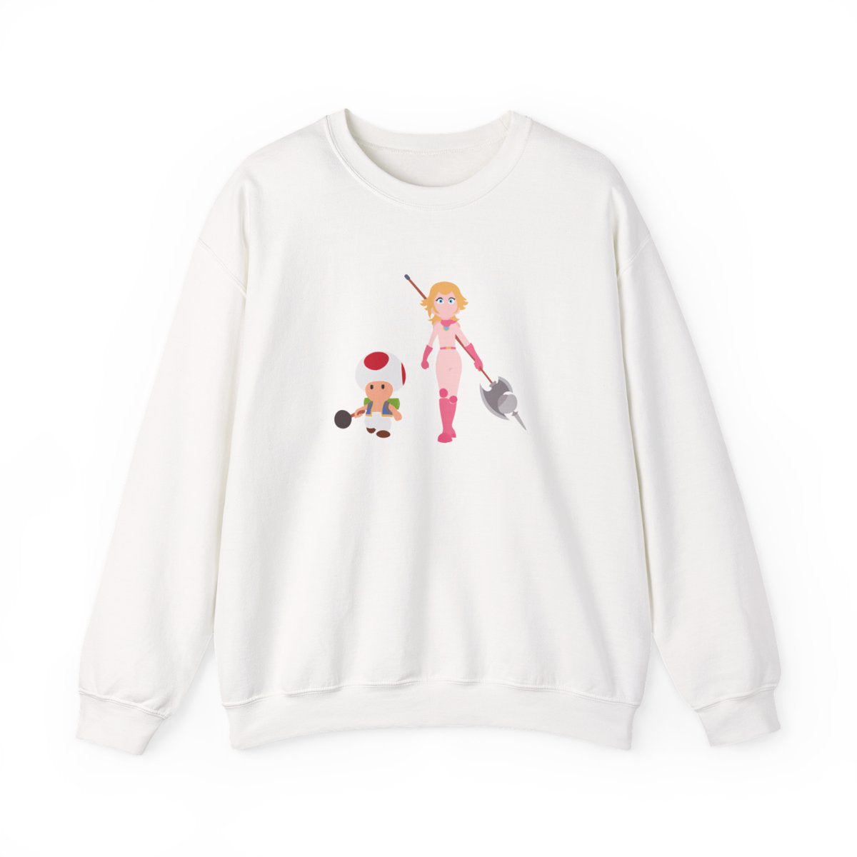 Toad And Peach Sweatshirt