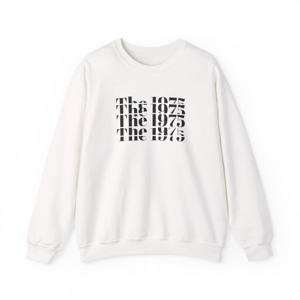 Title - The 1975 Sweatshirt White Front