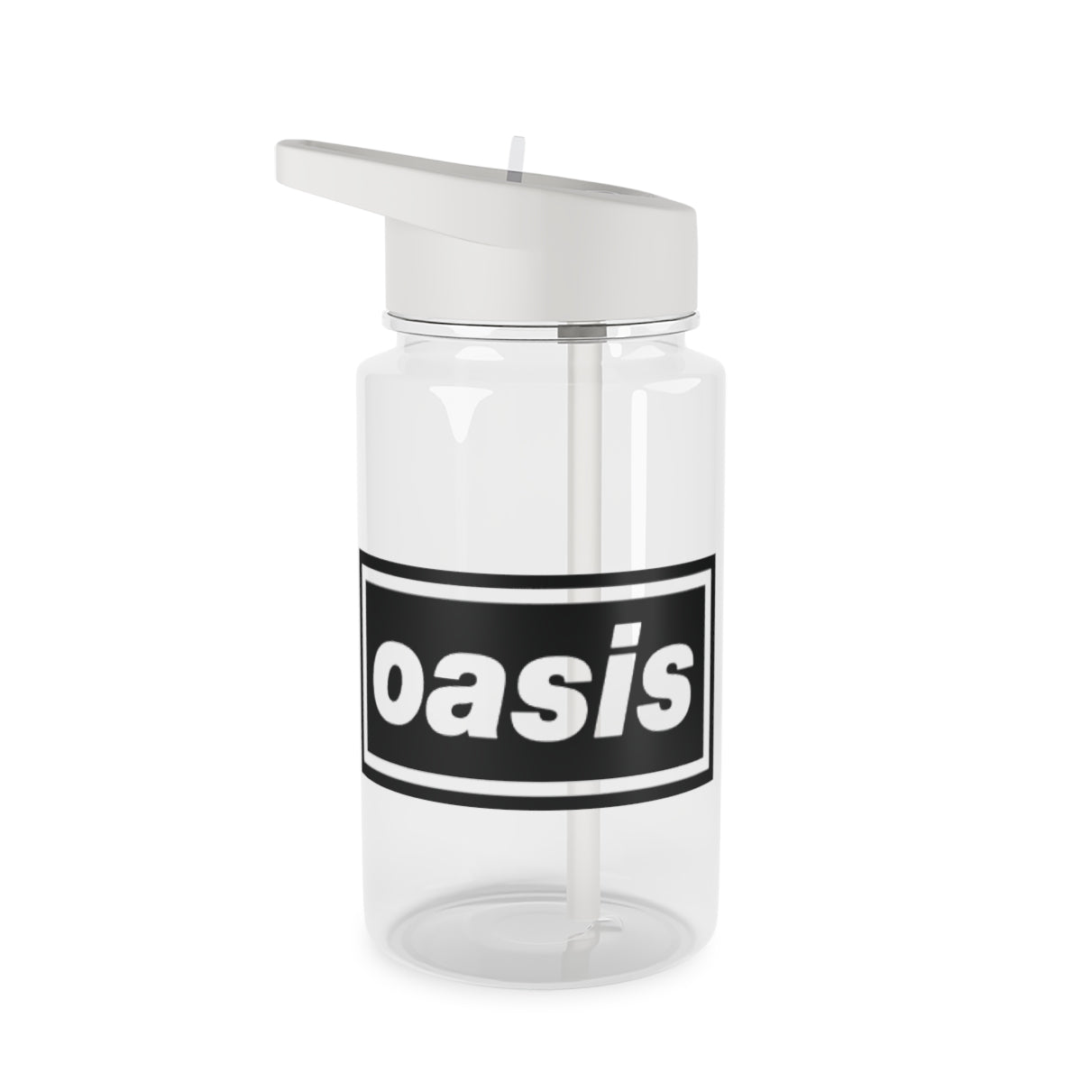 Band Name Clear Water Bottle