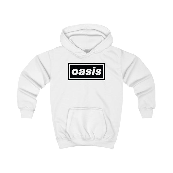 Band Name Kids Hoodie White Front