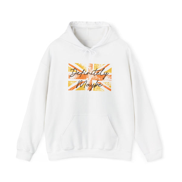 Definitely Maybe Hoodie White Front