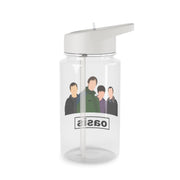 Rock Band Members Clear Water Bottle 2