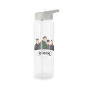 Rock Band Members Clear Water Bottle 7