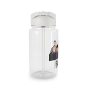 Rock Band Members Clear Water Bottle 3