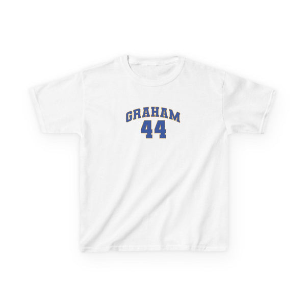 Graham  Kids T-Shirt White Front