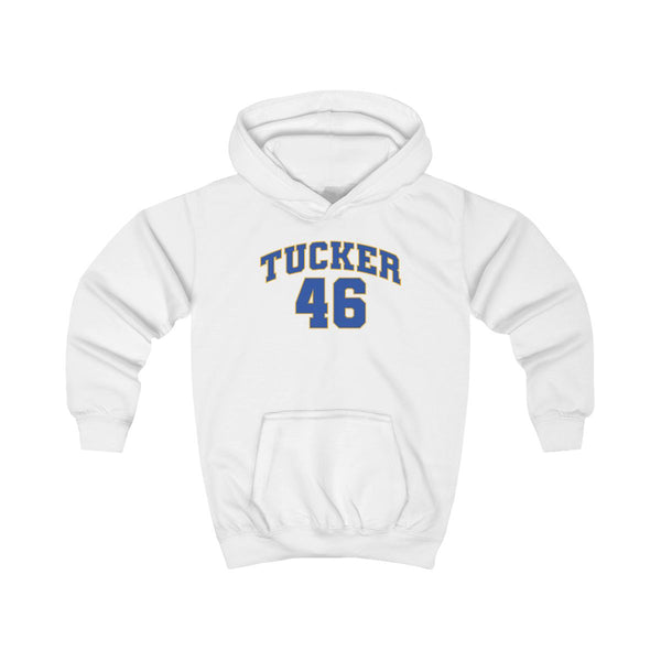 Tucker Kids Hoodie White Front
