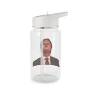 Dwight And The Dummy Clear Water Bottle 2
