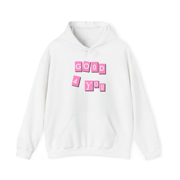 Well Good For You - Olivia Hoodie White Front