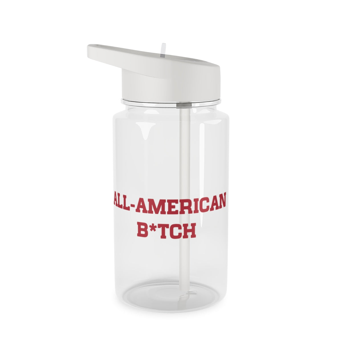 All American B*tch - Olivia Clear Water Bottle