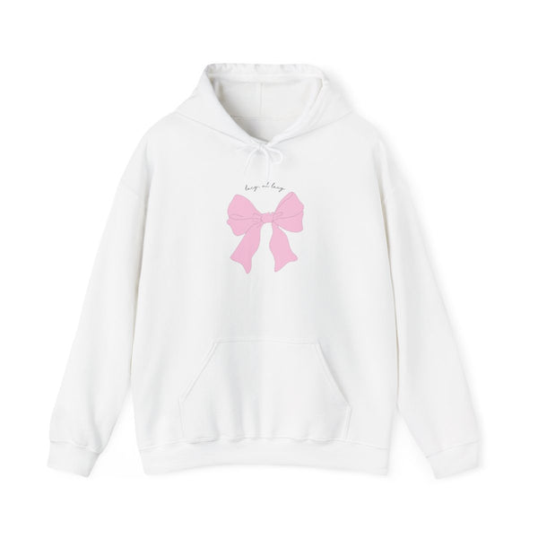Lacy- Olivia Hoodie White Front