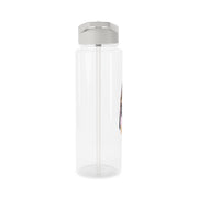 Pink Hearts - Olivia Clear Water Bottle 8