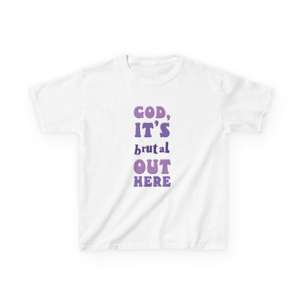 Brutal - Olivia Kids T-Shirt White Front
