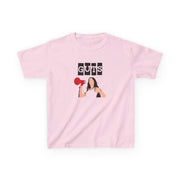 Olivia Red Megaphone Kids T-Shirt 7