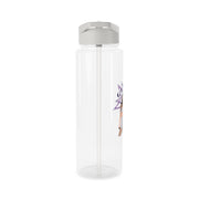 Dark Purple Olivia Clear Water Bottle 8