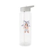 Dark Purple Olivia Clear Water Bottle 7