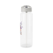 Dark Purple Olivia Clear Water Bottle 9