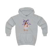 Dark Purple Olivia Kids Hoodie 4