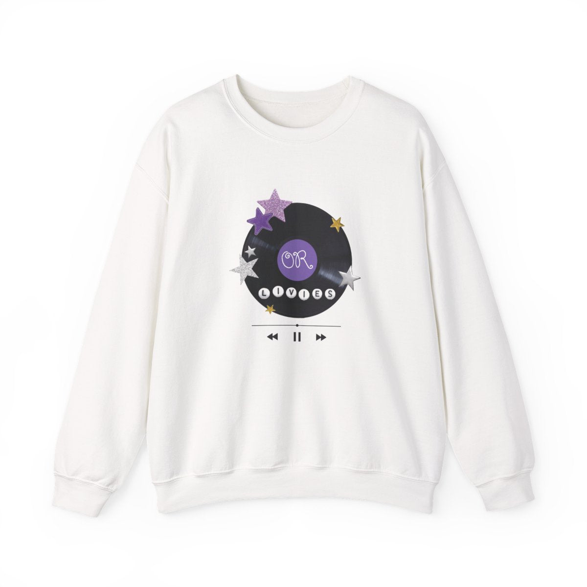 Amethyst Vinyl Scrapbook Sweatshirt