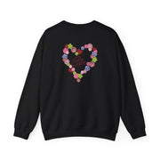 Button Heart Sweatshirt 6