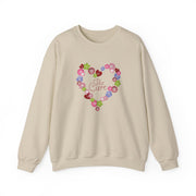 Button Heart Sweatshirt 7