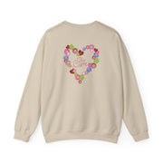 Button Heart Sweatshirt 8
