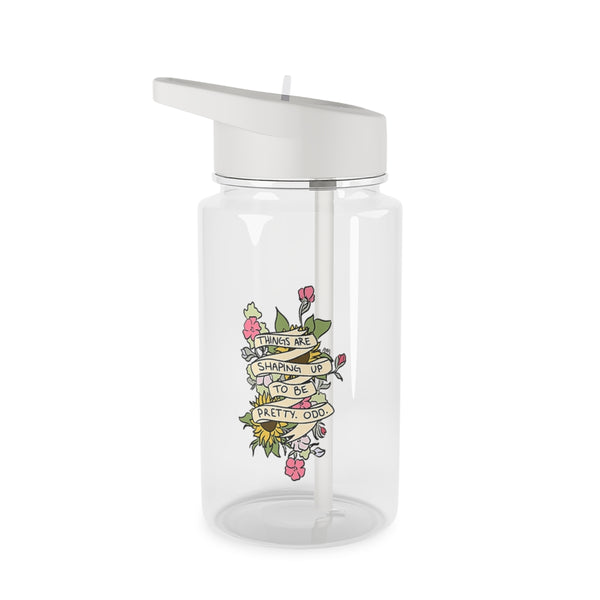 Things are Shaping up to be Pretty Odd Clear Water Bottle