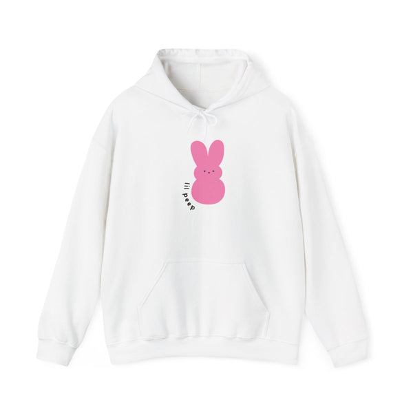 Peep Bunny - Peep Hoodie White Front