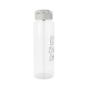 Live Laugh Lesbian - Pride Clear Water Bottle 8