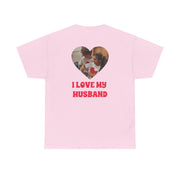 I Love My Husband - Personalised Couples T-Shirt 8
