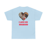 I Love My Husband - Personalised Couples T-Shirt 10