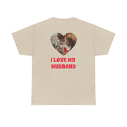 I Love My Husband - Personalised Couples T-Shirt 6