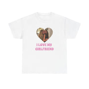 I Love My Girlfriend - Personalised Couples T-Shirt 1