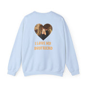 I Love My Boyfriend - Personalised Couples Sweatshirt 10