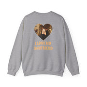 I Love My Boyfriend - Personalised Couples Sweatshirt 4