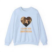 I Love My Boyfriend - Personalised Couples Sweatshirt 9