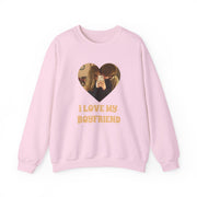 I Love My Boyfriend - Personalised Couples Sweatshirt 7