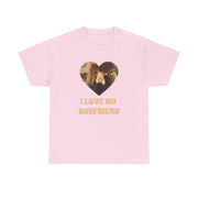 I Love My Boyfriend - Personalised Couples T-Shirt 7