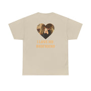 I Love My Boyfriend - Personalised Couples T-Shirt 6