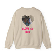 I Love My Wife - Personalised Couples Sweatshirt 6
