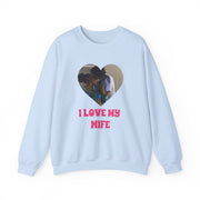 I Love My Wife - Personalised Couples Sweatshirt 9