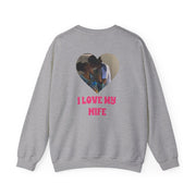 I Love My Wife - Personalised Couples Sweatshirt 4