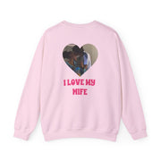 I Love My Wife - Personalised Couples Sweatshirt 8