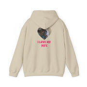 I Love My Wife - Personalised Couples Hoodie 6