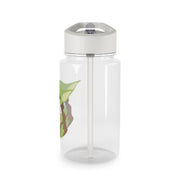 Baby Yoda - Personalised Couples Clear Water Bottle 4