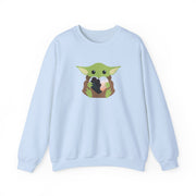 Baby Yoda - Personalised Couples Sweatshirt 9
